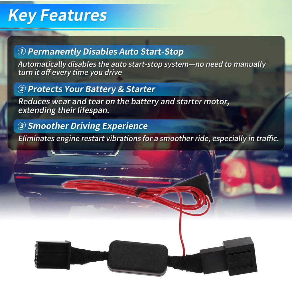 Auto Start Stop Eliminator for Chevrolet Silverado 1500, GMC Sierra 1500 (2019–2023)
