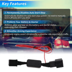 Auto Start Stop Eliminator for Chevrolet Silverado 1500, GMC Sierra 1500 (2019–2023)