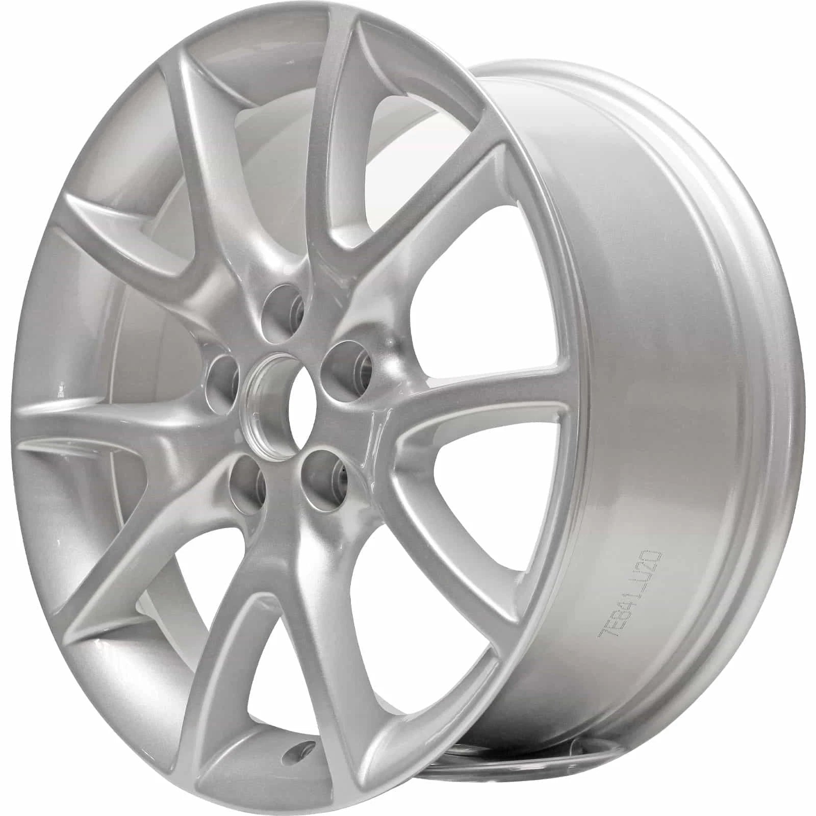 7.5 inch Painted Silver Alloy Wheel Replacement Upgrade for VIA (2000–2010)