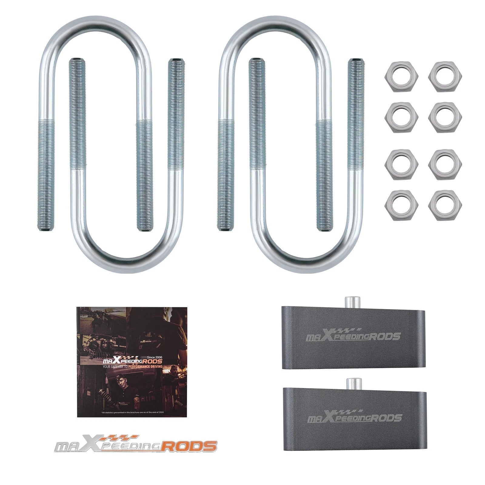 Set of 2 Rear Lowering Blocks for S-10 Blazer Jimmy Sonoma (1982–2004)