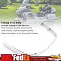 Trunk Trim Strip Moldings for Honda Goldwing GL1800 (2001–2011) Chrome U3