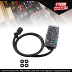 7 Way Trailer Cable with 7 Pin Plug for RV Trailer (6FT)