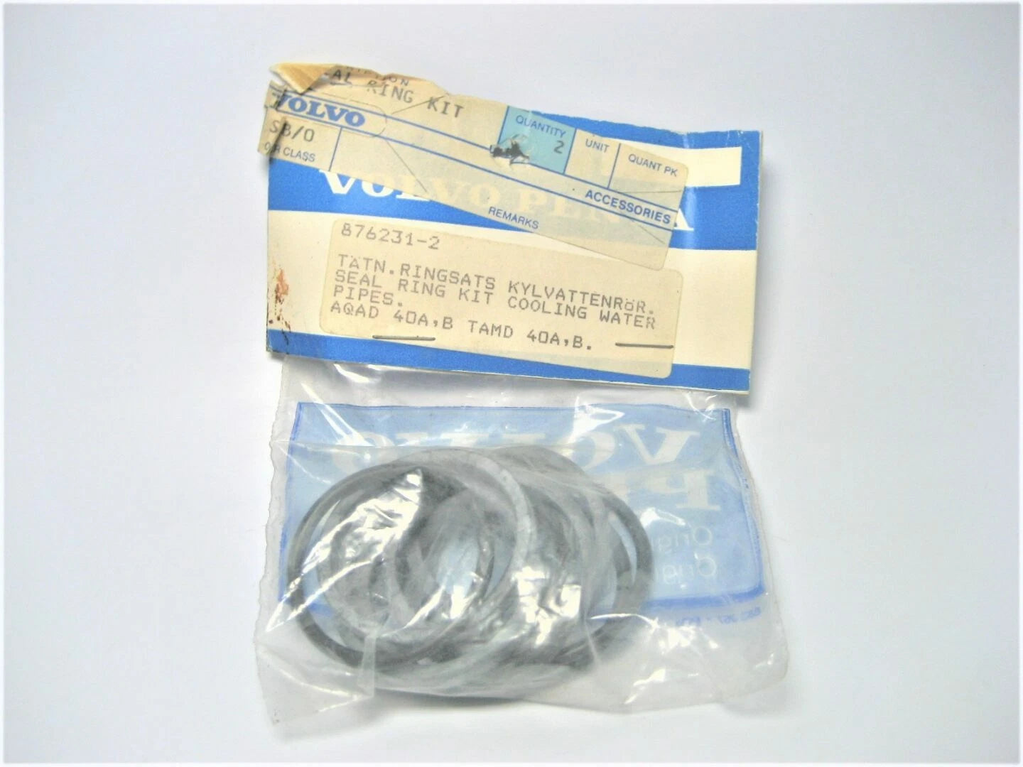 Seal Ring Kit for Volvo Penta Marine Boat Engine (OEM 876231)