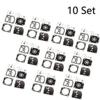 Set of 10 Carburetor Repair Kits for STIHL HS45 FS55 FS38 BG45 ZAMA RB-100