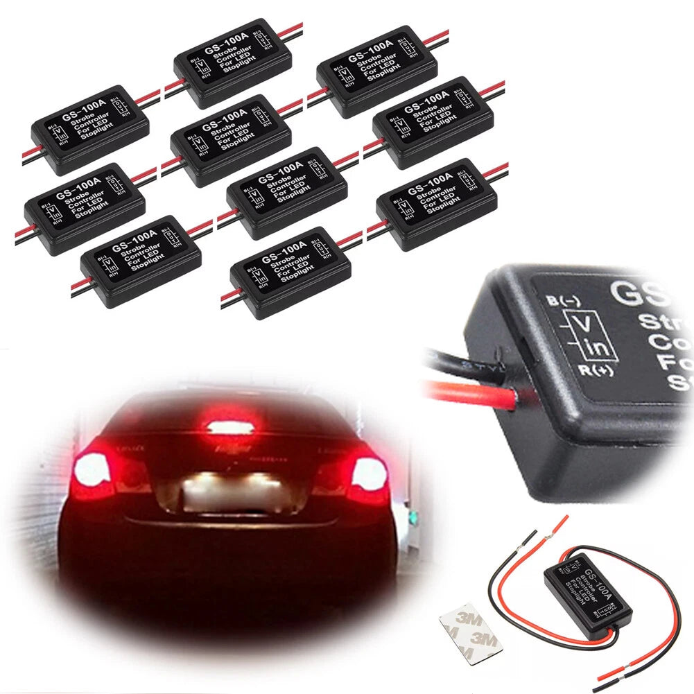 12X Flash Strobe Module Controller for 3rd Brake LED Light