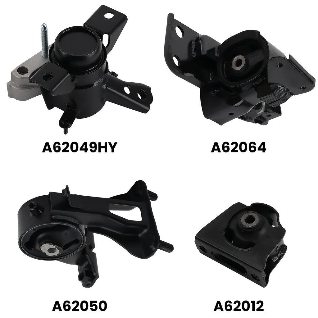 4Pcs Engine Motor & Transmission Mount for Toyota RAV4 L4 2.4L 2006–2008