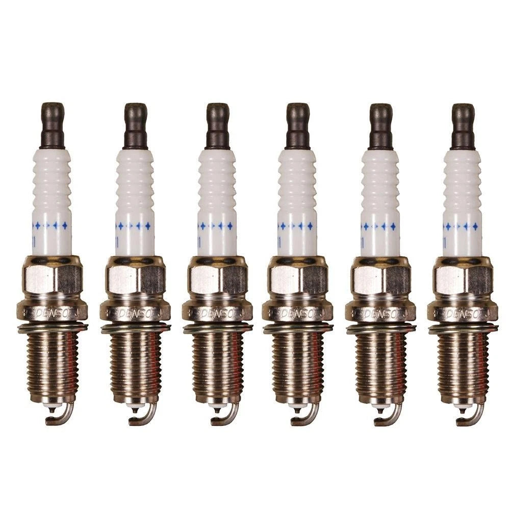 Set of 6 Denso Double Platinum Spark Plugs for