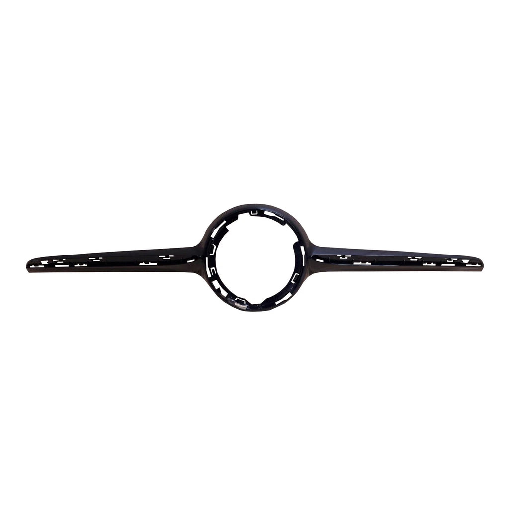 Replacement Black Painted ABS Plastic Front Center Grille Molding