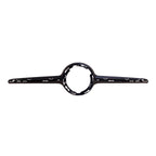 Replacement Black Painted ABS Plastic Front Center Grille Molding