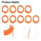 9 Pack Trimmer Line 0.080" Diameter 126ft for Cordless Lawn Equipment