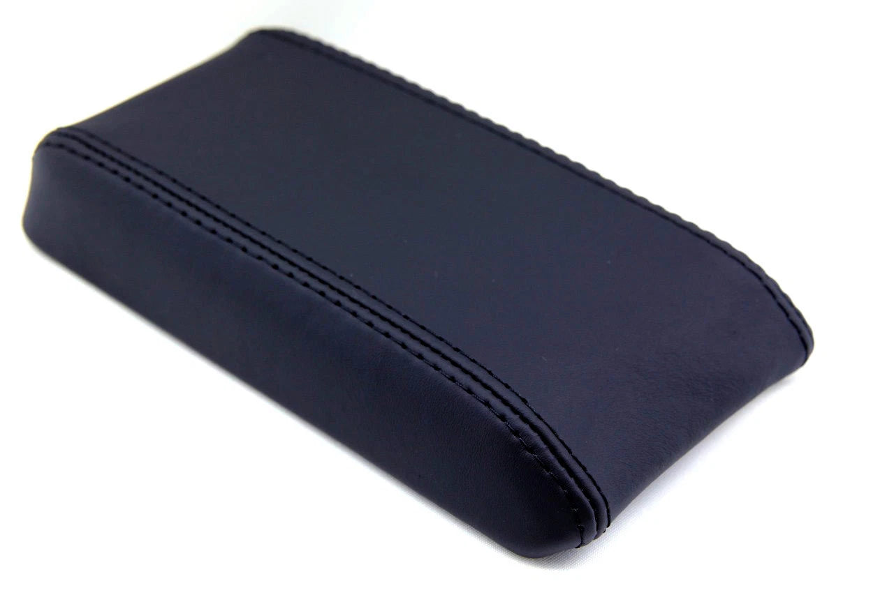 Center Console Armrest Cover for Toyota Celica (1982–1986) Black Leather