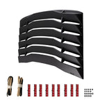 Rear Windshield Louver for Chevrolet Camaro (2016–2024) Matte Black
