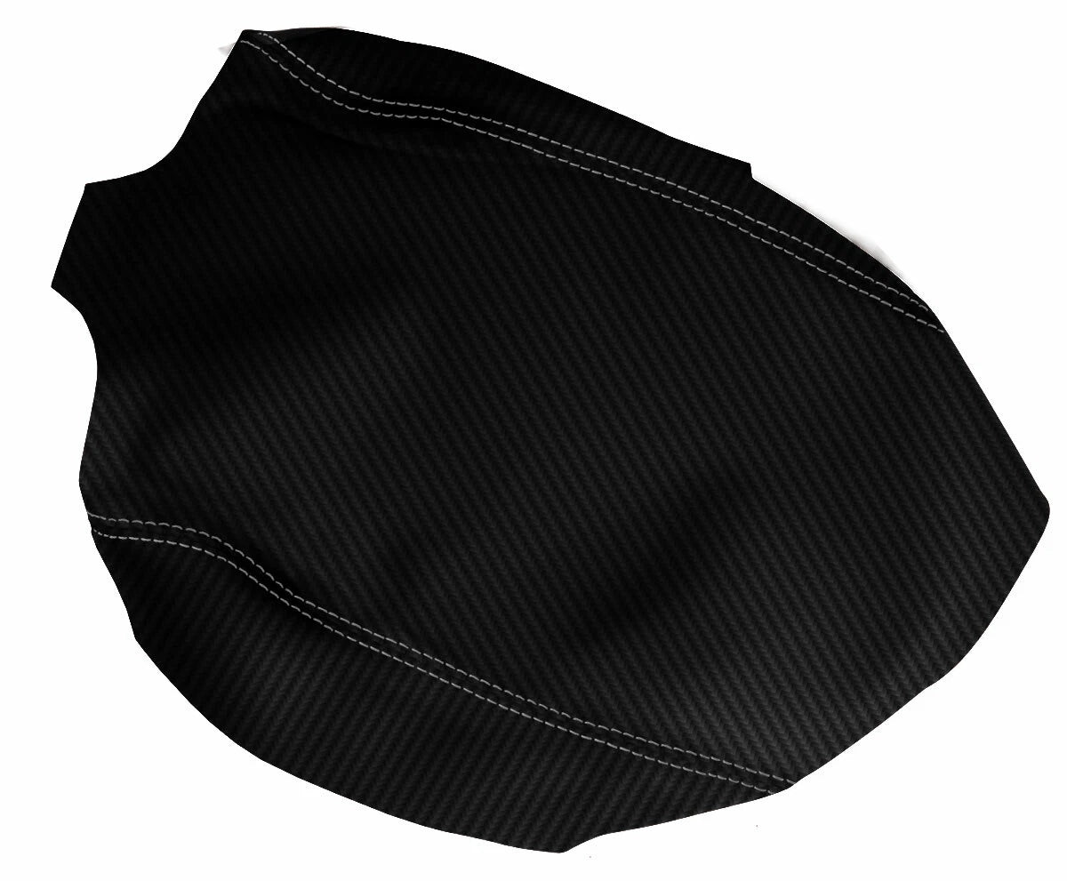 Carbon Fiber Console Lid Armrest Cover for Hummer H2 (2005–2007)