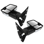 Chrome Power Heated Tow Mirrors with Dynamic Signal Light for Toyota Tundra (2007–2017)