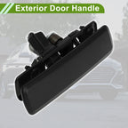 Exterior Door Handle for Chevrolet Astro (1992–2005) Black Front Left ABS