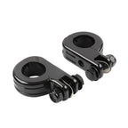 Foot Peg Mount Clamp Bracket for Harley 1.25" Highway Engine Crash Bar