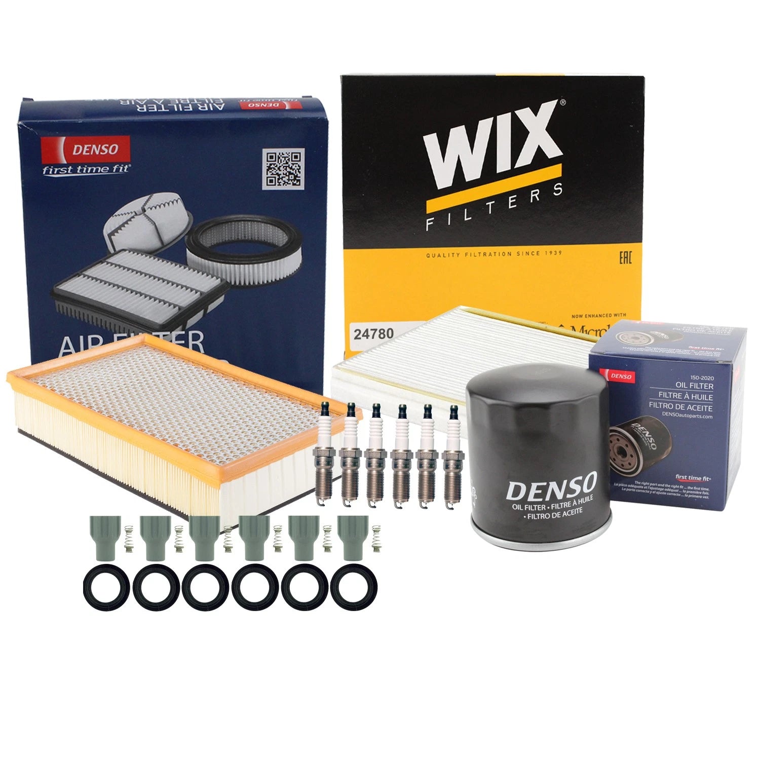 Tune Up Kit with 6 NGK Spark Plugs & Boots for Impala Limited (2014–2016)