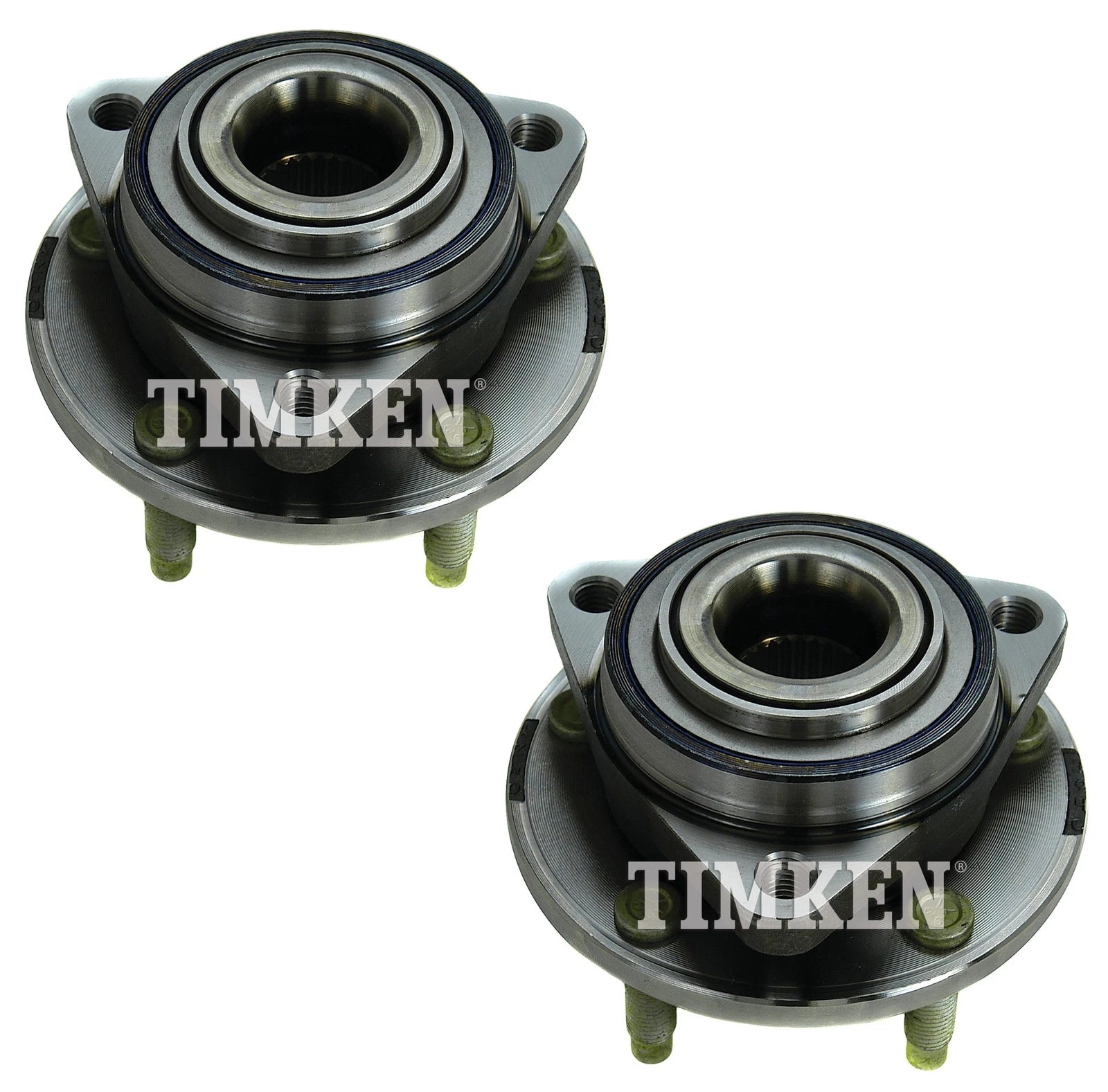 Set of 2 Front Timken Wheel Bearing & Hub Kits for Chevy Malibu Pontiac G6 (2004–2010)