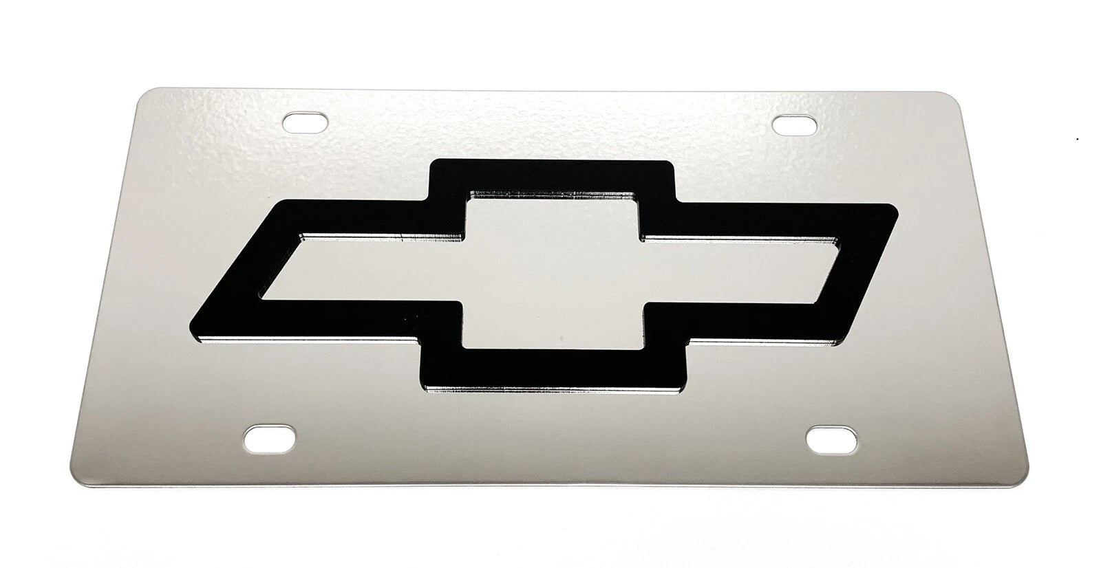 License Plate Frame Premium Stainless Chrome for Chevrolet Bowtie (2000–2025)