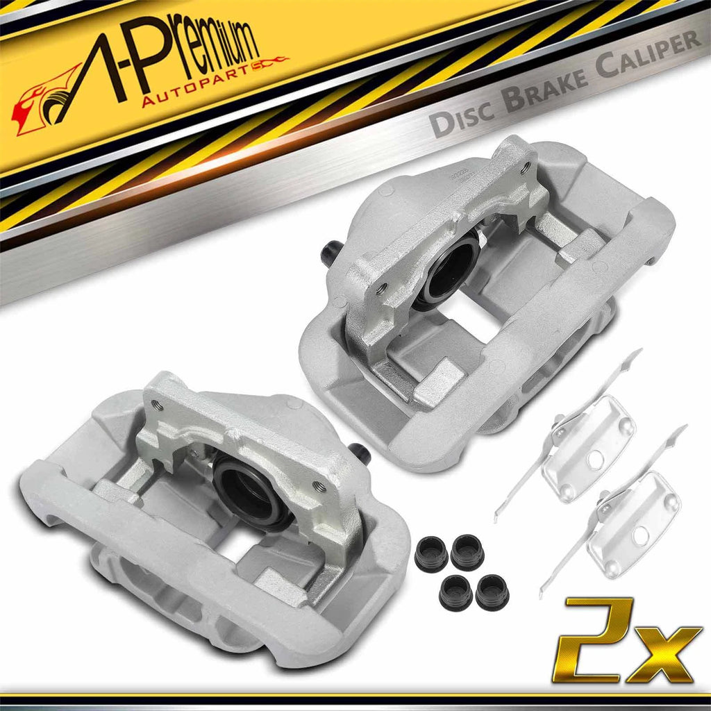 Pair Front Disc Brake Calipers for BMW 535i 545i 645Ci 745i 750i (2000–2008)