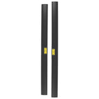 Aluminum Black Roof Bars for Kia Soul (2020–2025) Cross Kit 45KG