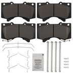 Front Brake Pads Kit for Lexus LX570 (2008–2021) Toyota Sequoia (2008–2022) D1303