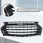 Black Front Bumper Upper Grille for Chevrolet Traverse (2018-2021)