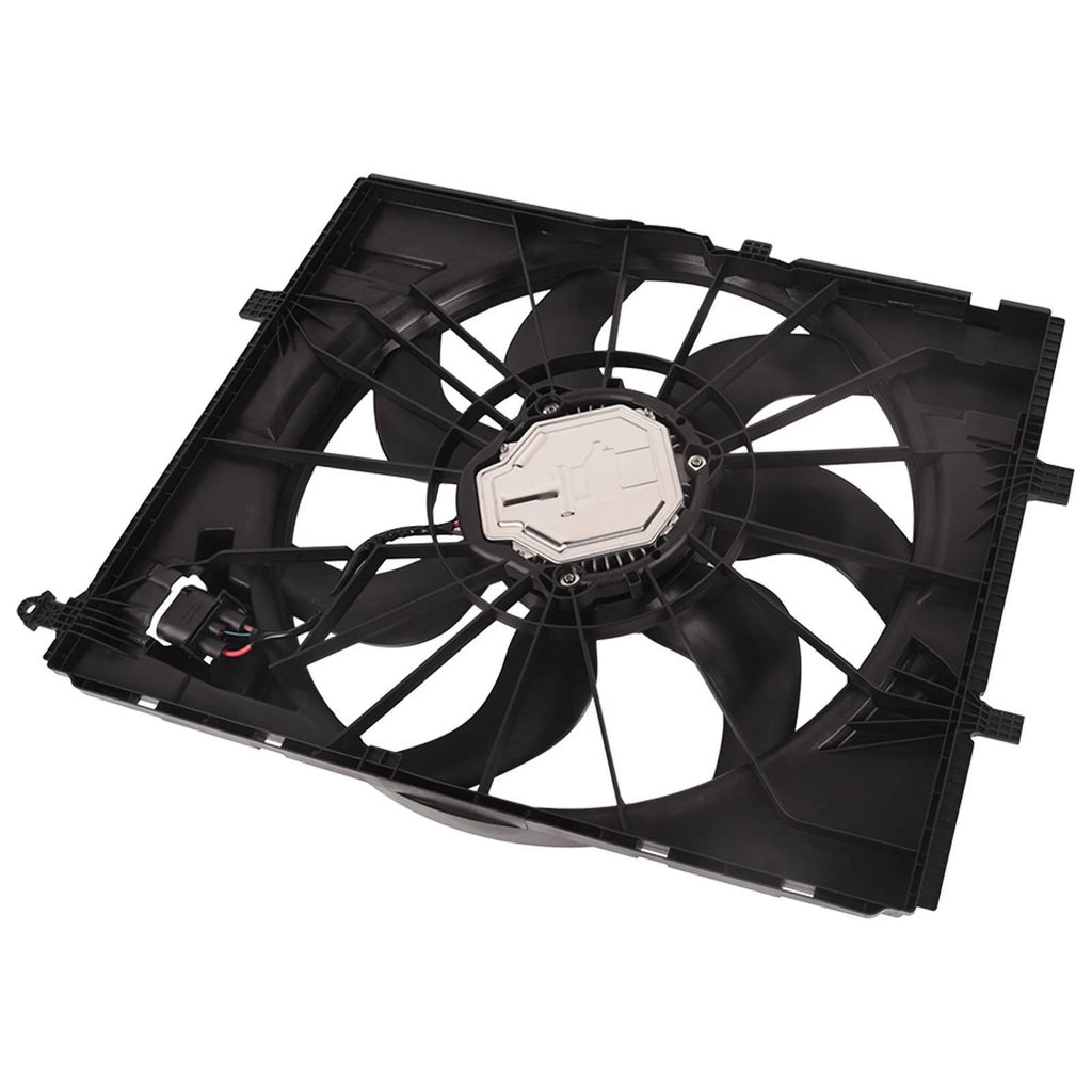 Radiator Cooling Fan Assembly for Mercedes CLS450 GLC43 GLC300 E350 E450 (2017–2023)