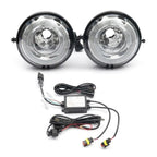 White LED Halo DRL Fog Light for Mini Cooper R55 R56 R57 R58 R59 R60 R61 (2006–2016)