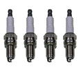 Set of 4 Spark Plugs Gap 0.035 U-Groove Denso for Audi A3 TT Fiat 500 Porsche 911