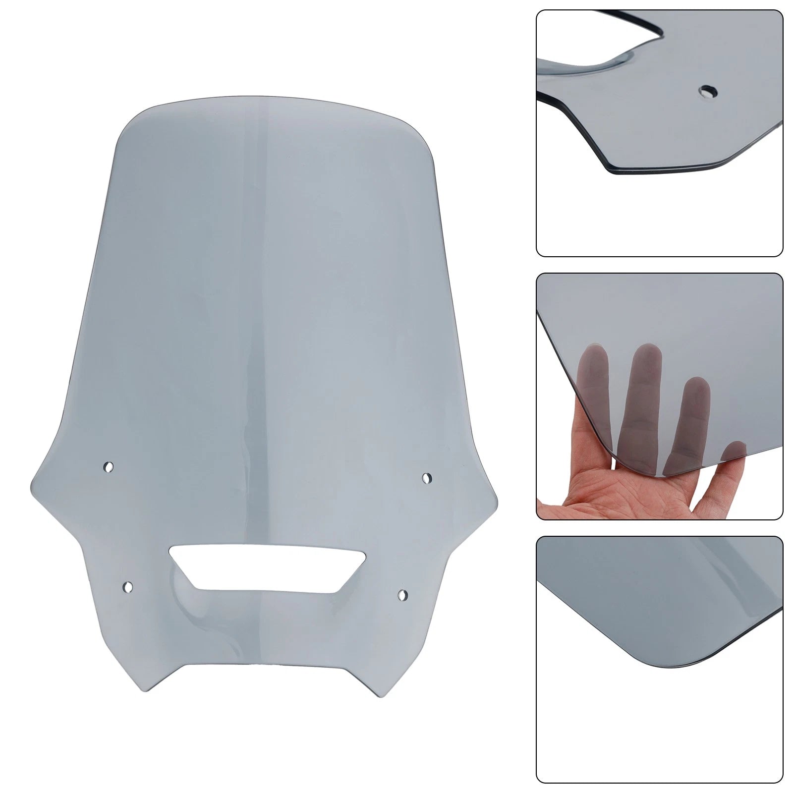 Windshield WindScreen for Honda NX400 NX500 (2024) Gray