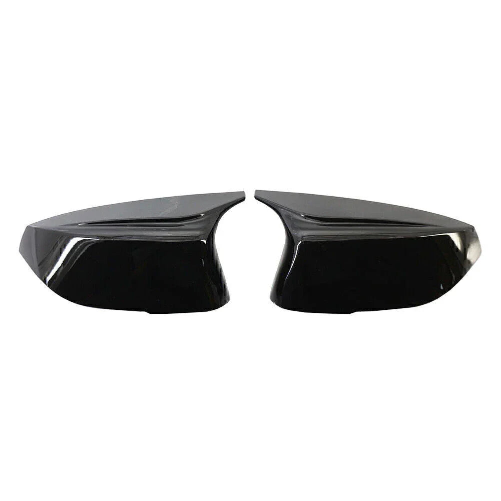 Black Rear View Mirror Cover Trim for Infiniti Q50 Q60 QX30 Q70 (2014+)