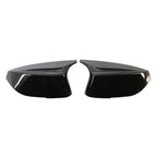 Black Rear View Mirror Cover Trim for Infiniti Q50 Q60 QX30 Q70 (2014+)