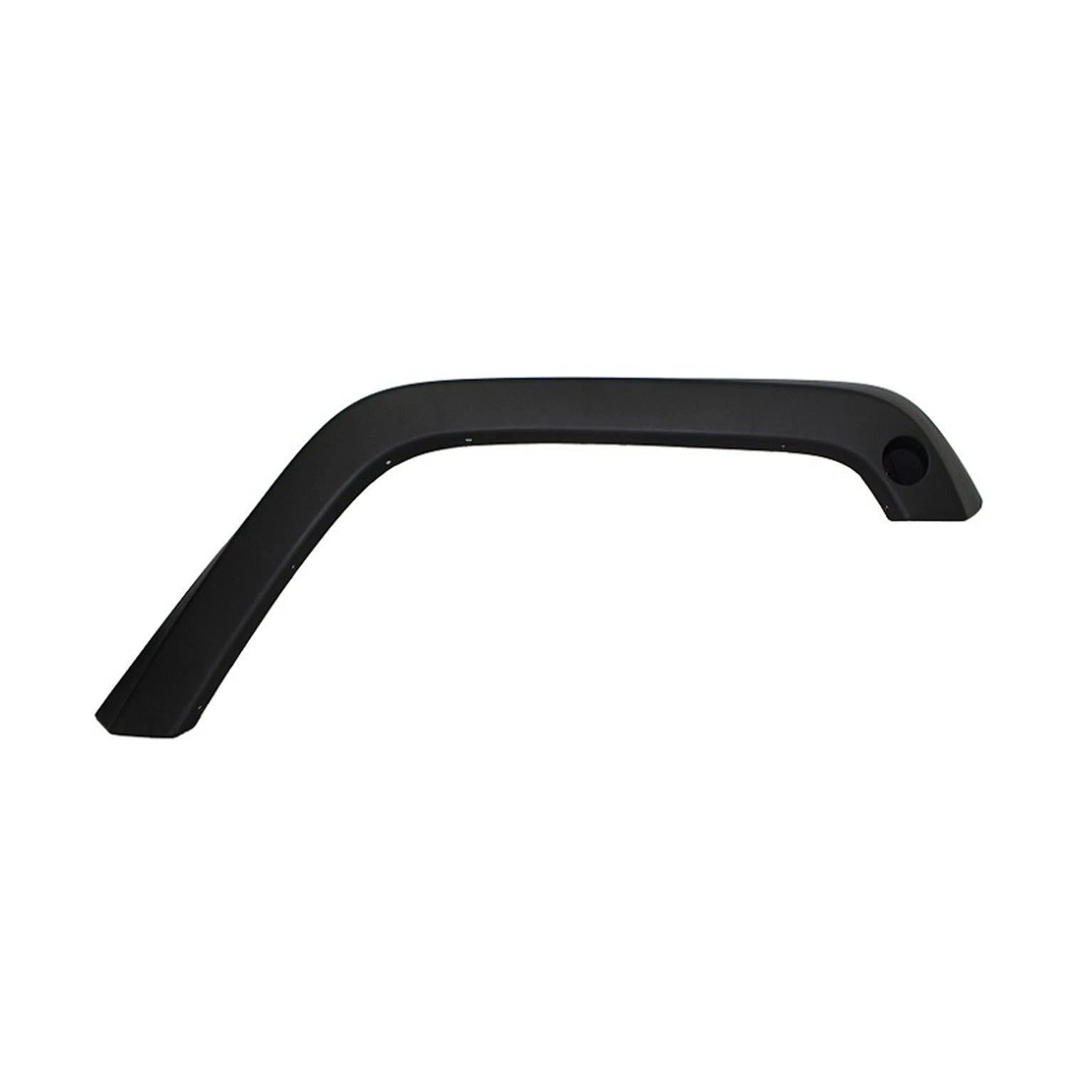 Replacement Black Textured Polypropylene Passenger Side Front Fender Flare