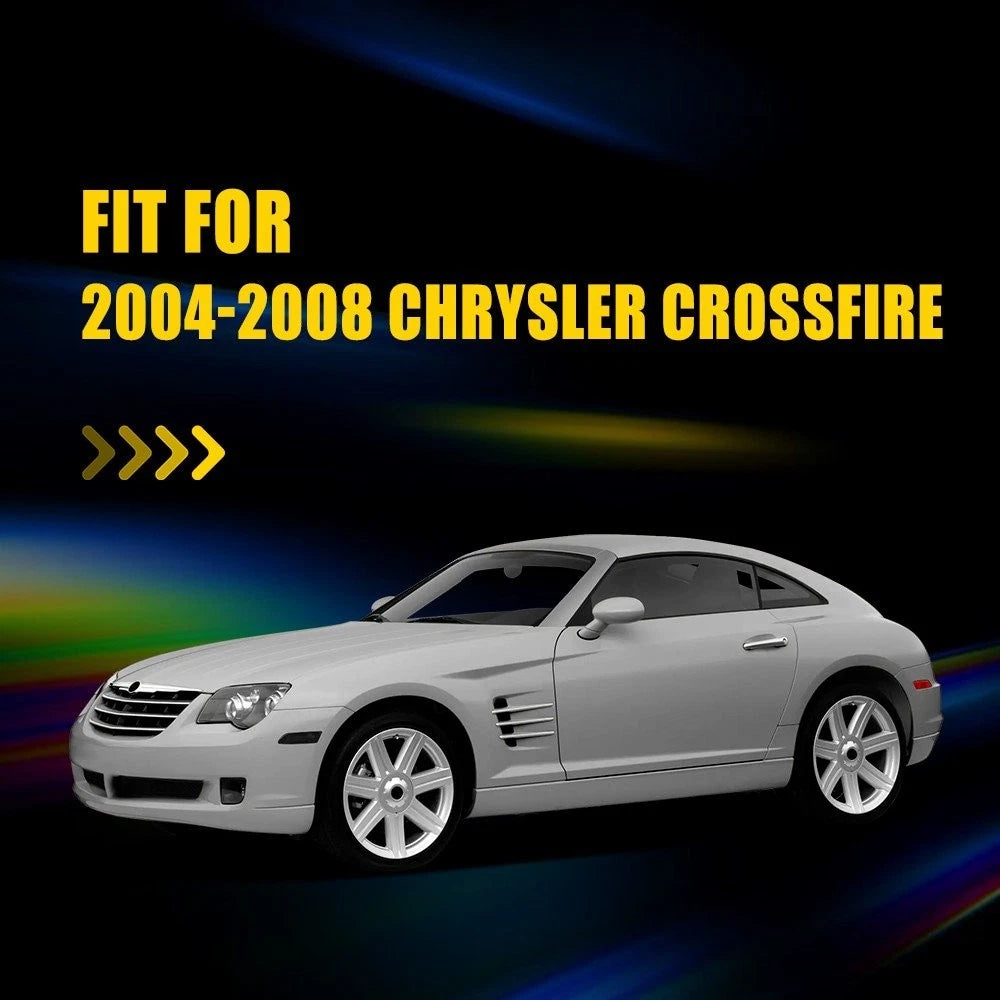 Smoke Front Bumper Side Marker Reflector Lights for Chrysler Crossfire (2004–2008)