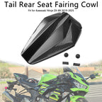 Racing Tail Rear Seat Fairing Cowl for Kawasaki ZX6R (2019–2025) Carbon