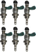 6PCS Fuel Injector 23209-31020 for Lexus IS250 (2006–2015)