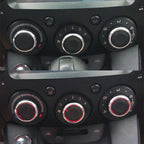3Pcs A/C Switch Knob Climate Control Button Dials for Mazda 2 (2003–2014)