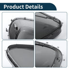 Set of 2 Headlight Lens Covers for Chevy Corvette C6 (2005–2013) Smoked