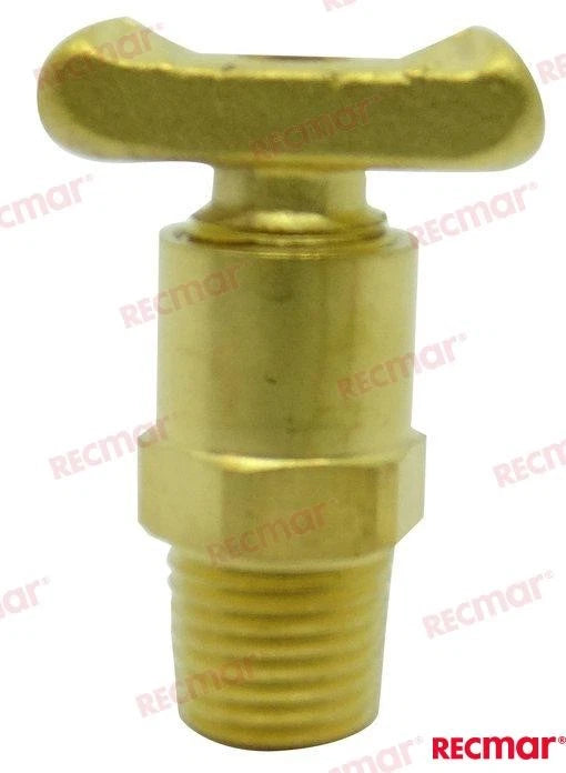 1/4" Drain Cock for Volvo Penta (949918, 22-16951Q1)