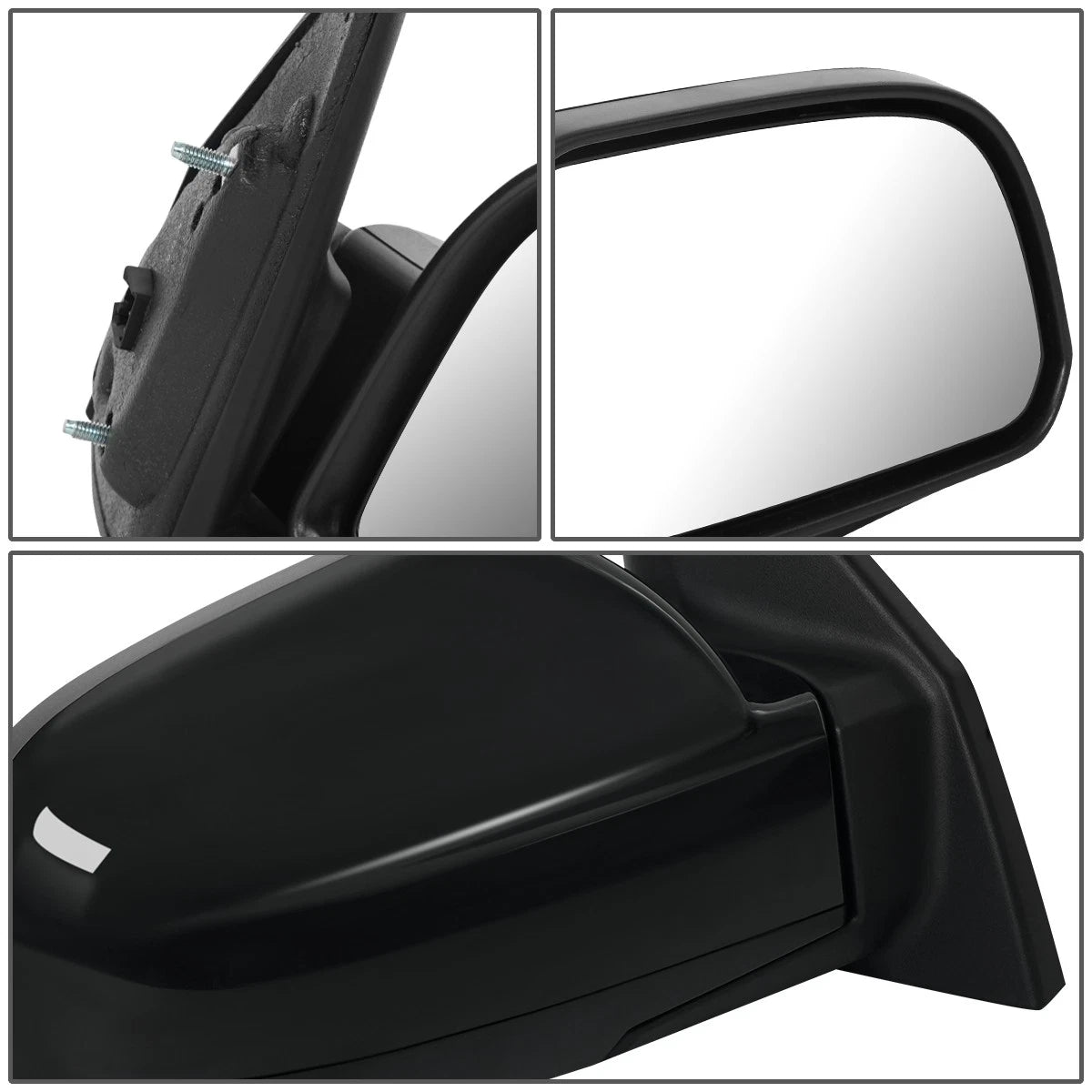 Powered Side View Door Mirror Assembly Right for Hyundai Tucson (2005–2009)