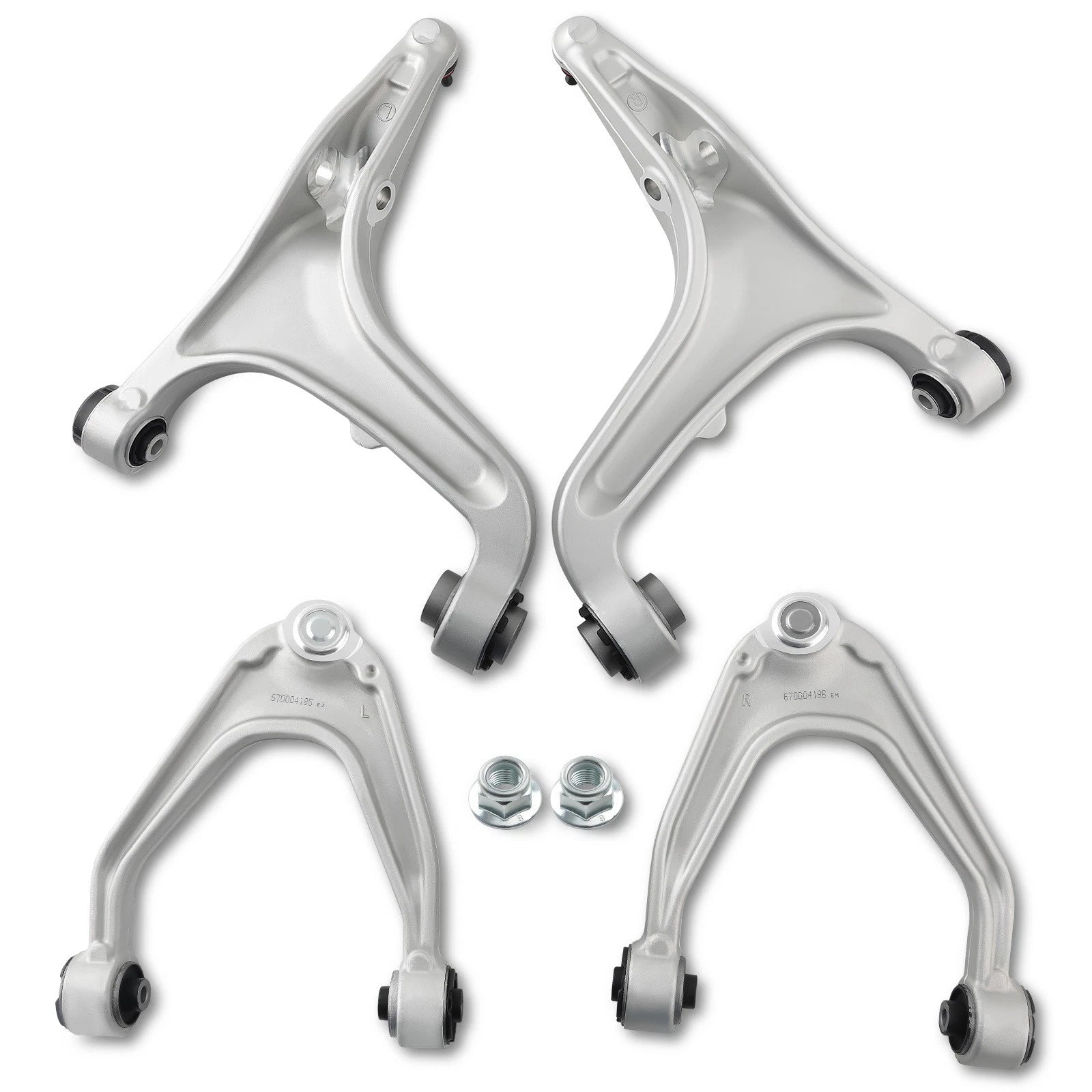 Front Upper Lower Control Arms for Maserati Quattroporte Ghibli (2014–2022)