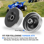 Rear Brake Drum for Yamaha Big Bear Bruin Grizzly Kodiak 250 350 400 (1990–2006)