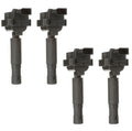 Set of 4 Delphi Direct Ignition Coils for Mercedes W204 R172 C250 SLK250 (2008–2015)