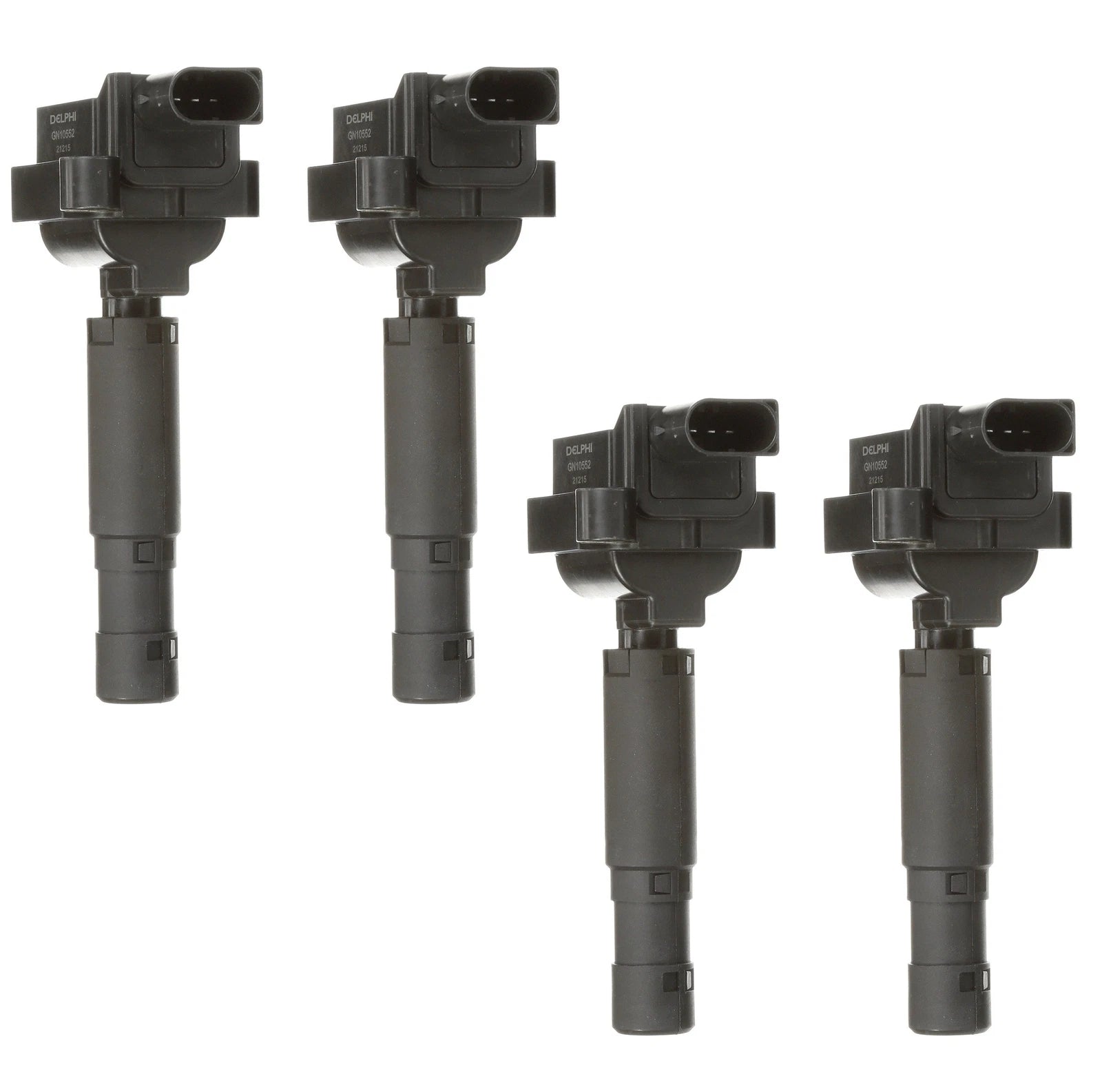 Set of 4 Delphi Direct Ignition Coils for Mercedes W204 R172 C250 SLK250 (2008–2015)