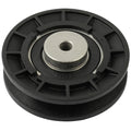 Deck Flat Idler Pulley for Castelgarden (Fits 122601914)
