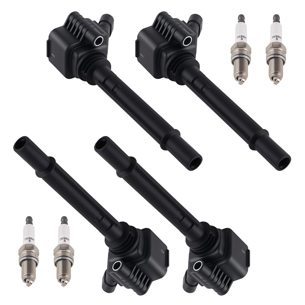 Ignition Coils and Spark Plugs Set for Dodge Dart 2013–2016 1.4L L4