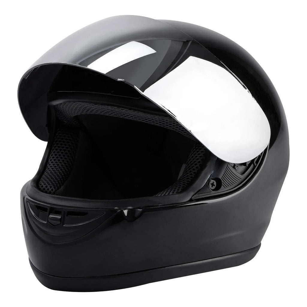 Full Face Helmet for Motorcycle Off-Road Street Bike (DOT Approved)