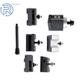 Set of 6 Quick Change Tool Posts for CXA 250-300 (13" - 18" Lathe Swing)