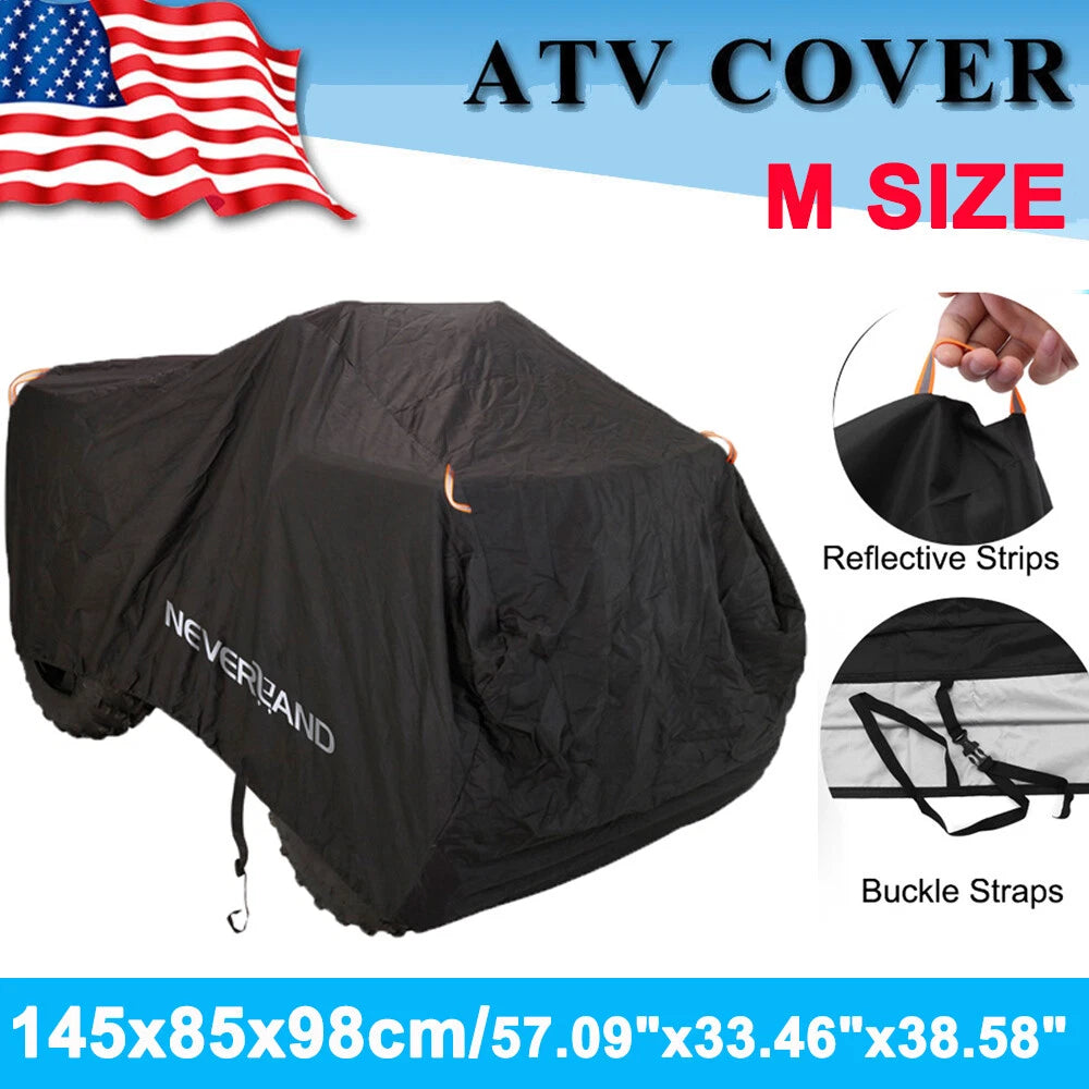 Quad ATV Cover for Kawasaki KFX 50 80 90 (Waterproof, Dust, Wind, UV)